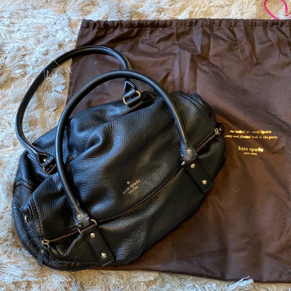 Kate Spade leather satchel tote